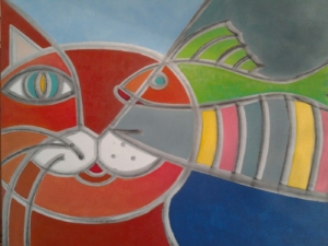 26-Z40-GATTOMICIO-2013-acrilico-40x30-1