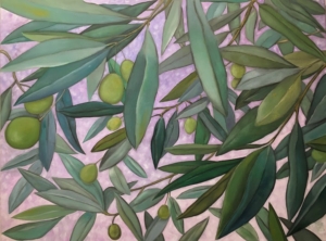 Foliage oil tree